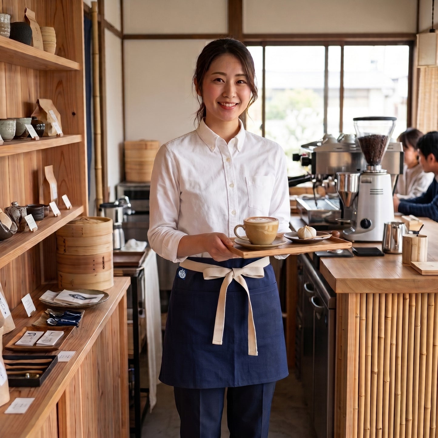 【日本製】豊橋帆前掛け生地 UPCYCLE 前掛け 切り下げ