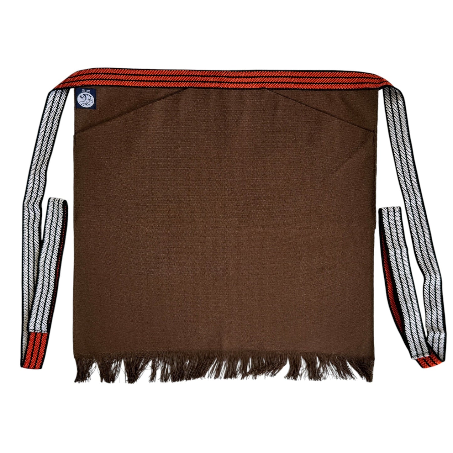 【日本製】豊橋帆前掛け 短寸(約48cm) 両ポケット仕様