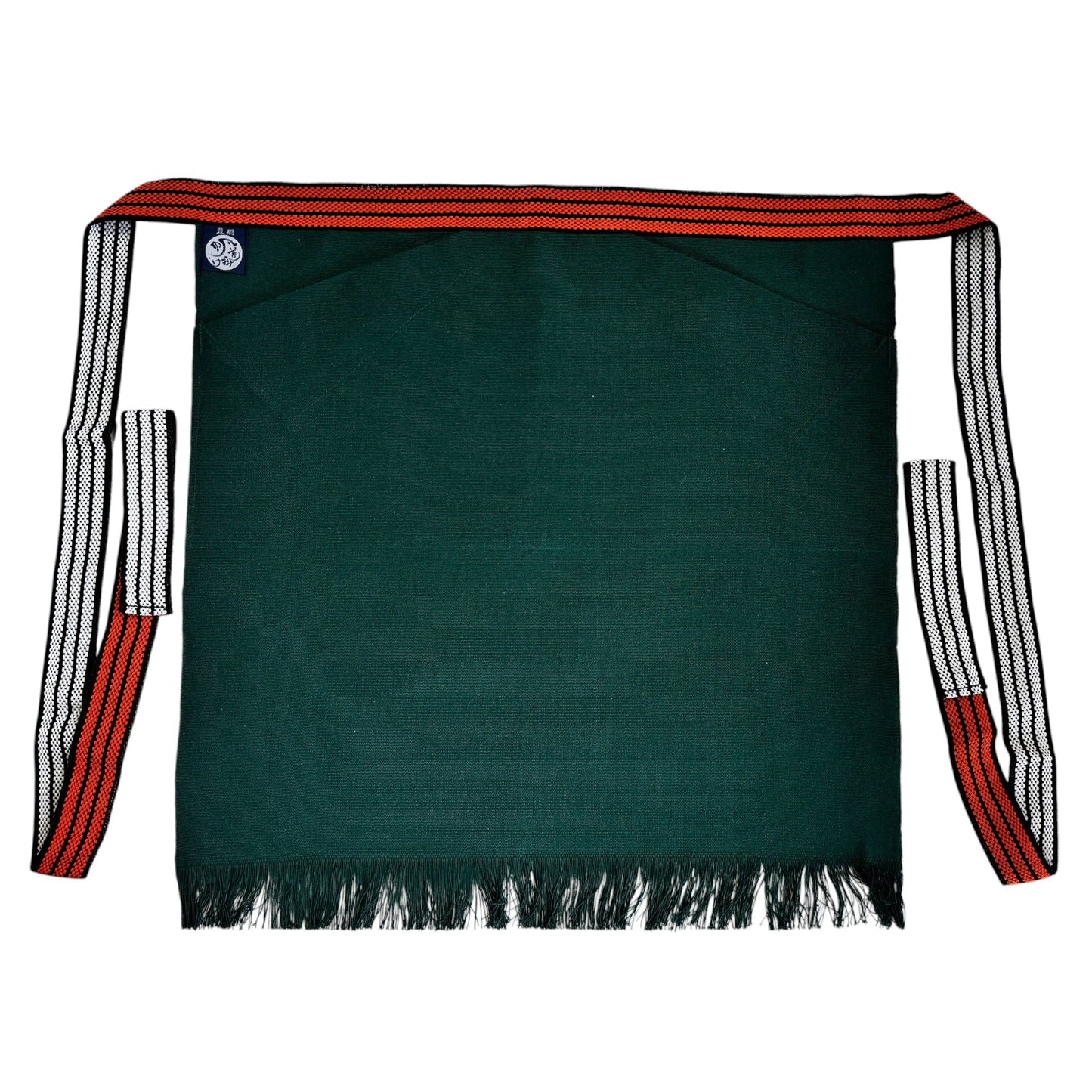 【日本製】豊橋帆前掛け 短寸(約48cm) 両ポケット仕様