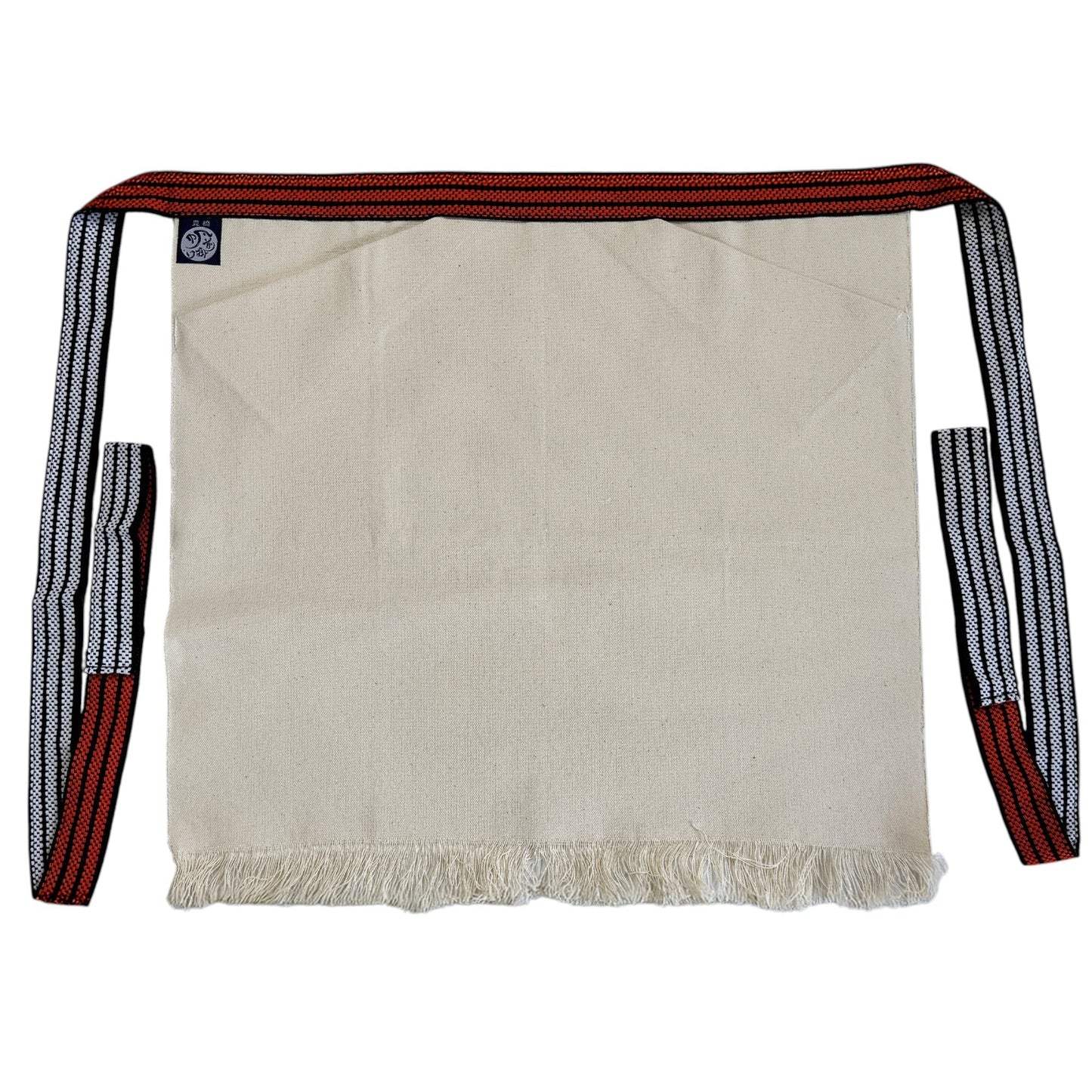 【日本製】豊橋帆前掛け 短寸(約48cm) 両ポケット仕様