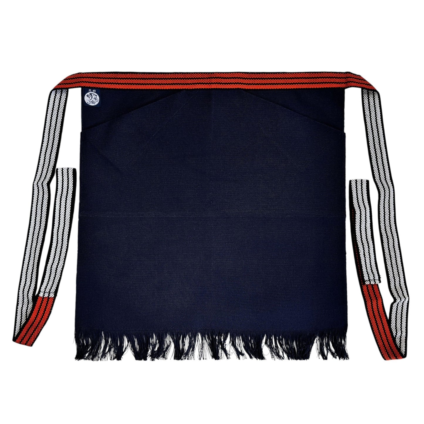 【日本製】豊橋帆前掛け 短寸(約48cm) 両ポケット仕様