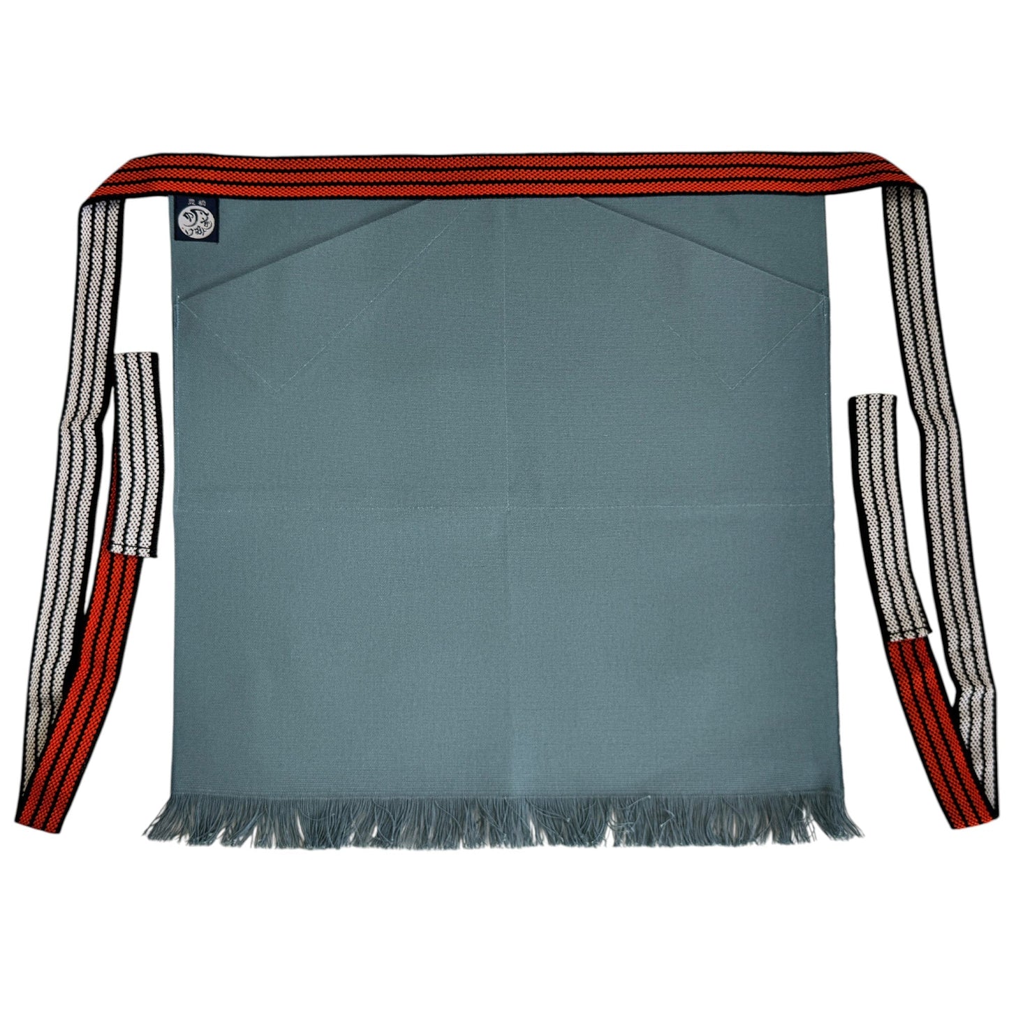 【日本製】豊橋帆前掛け 短寸(約48cm) 両ポケット仕様