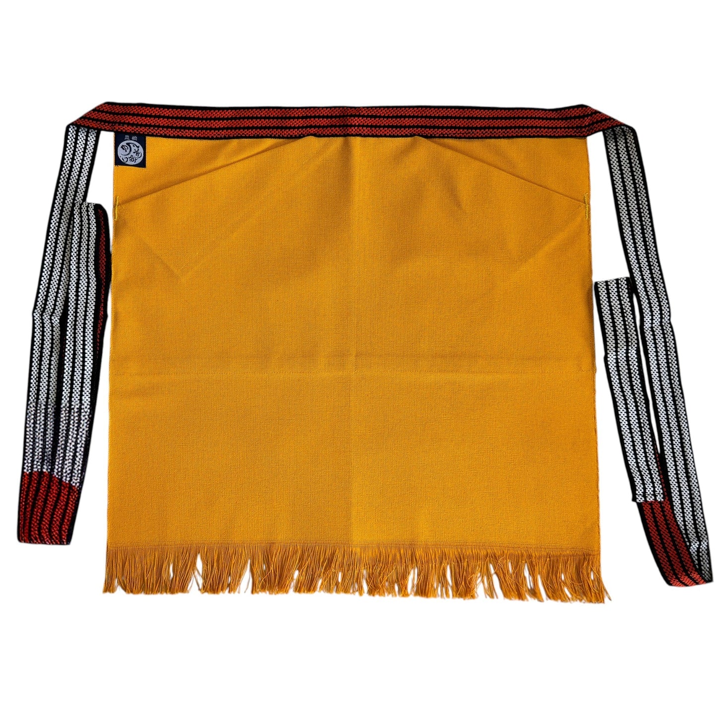 【日本製】豊橋帆前掛け 短寸(約48cm) 両ポケット仕様