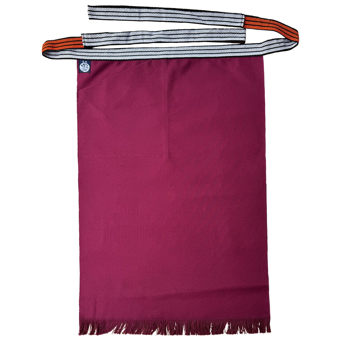 特織3番 帆前掛け 綿100％ 長寸(約70cm)