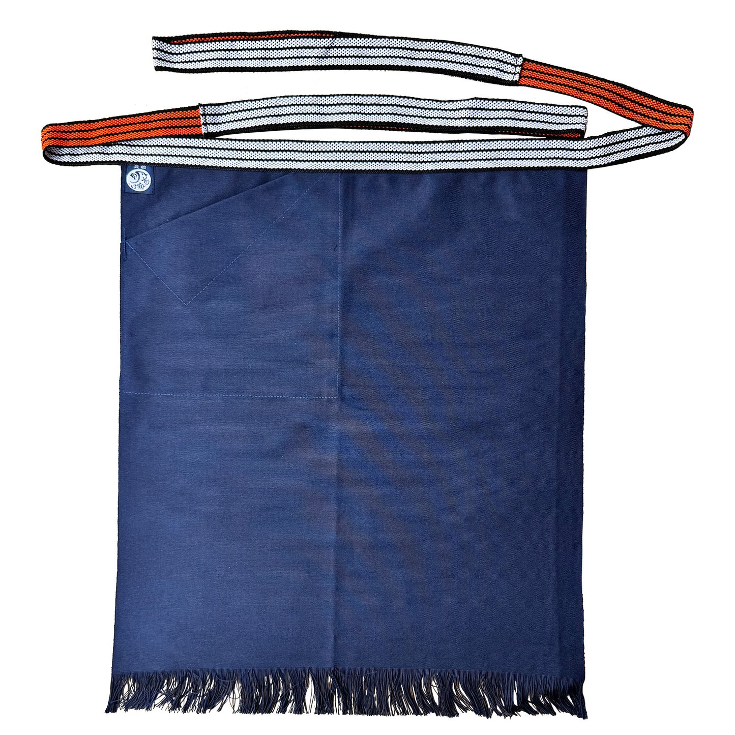 特織3番 帆前掛け 綿100％ 中寸 (長さ約55cm)