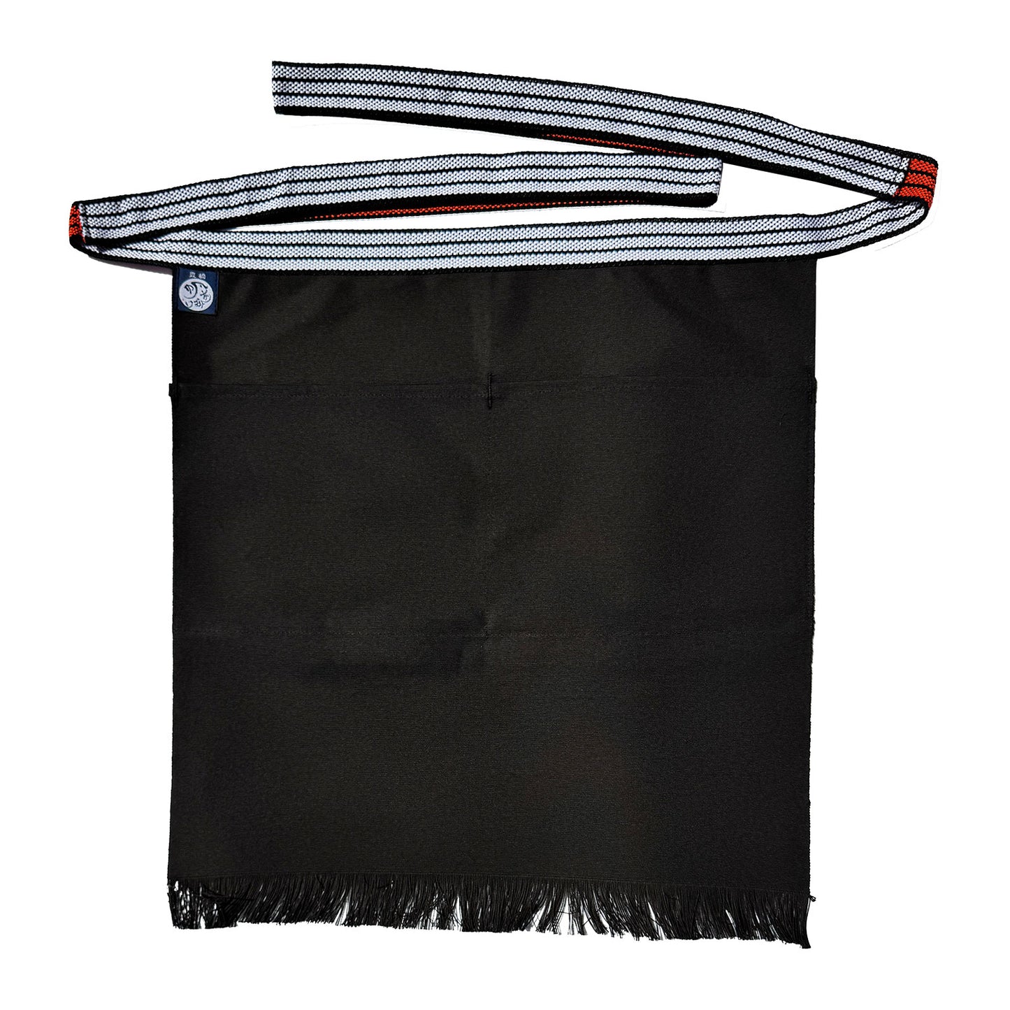 特織3番 帆前掛け 綿100％ 短寸切り下げ (長さ約50cm)