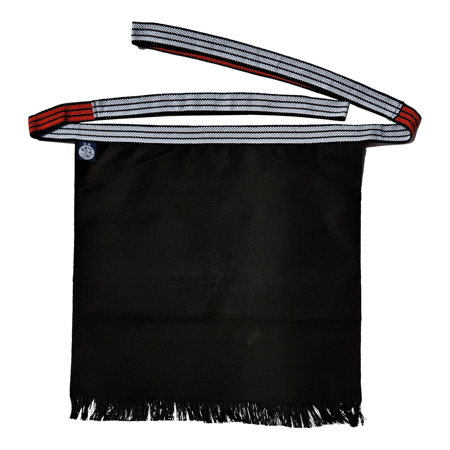 特織3番 帆前掛け 綿100％ 短寸両ポケット (長さ約48cm)